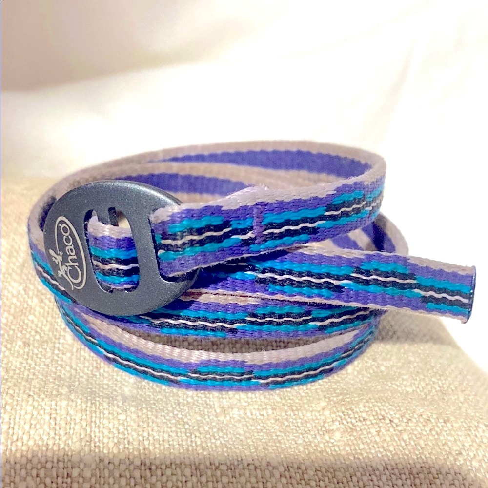 Chaco Purple and Blue Braided Bracelet